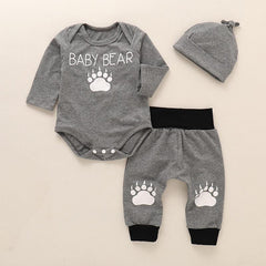 Clothing Set Newborn Long Sleeve+Pant For 3M-24M D35