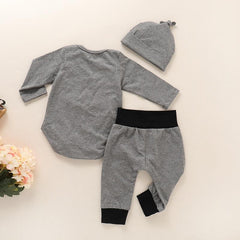Clothing Set Newborn Long Sleeve+Pant For 3M-24M D35