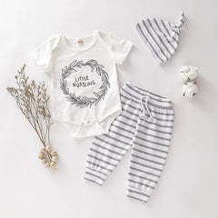 Clothing Set Newborn Long Sleeve+Pant For 3M-24M D35
