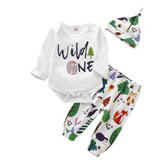 Clothing Set Newborn Long Sleeve+Pant For 3M-24M D35