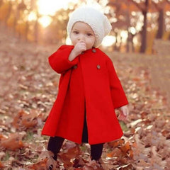 Wool & Blends Coat Toddler Casual