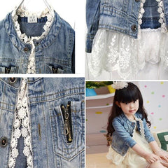 Long Sleeve Button Denim Jacket