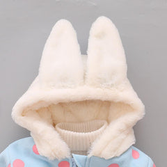 Lovely Rabbit Ear Coat