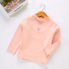 Baby Girls Long-sleeved High-necked clothing