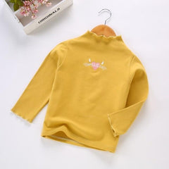 Baby Girls Long-sleeved High-necked clothing