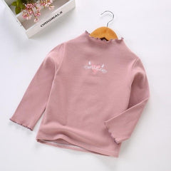 Baby Girls Long-sleeved High-necked clothing