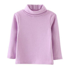 Baby Girls Long-sleeved High-necked clothing