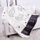 Wing Printing Swaddling Blanket