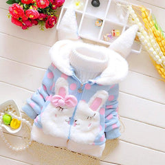 Lovely Rabbit Ear Coat