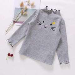 Cute Cotton Kids T Shirt Long Sleeve