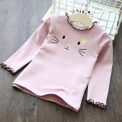 Cute Cotton Kids T Shirt Long Sleeve