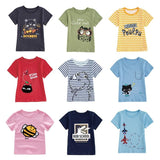 Cartoon Pattern T-Shirts For Kids