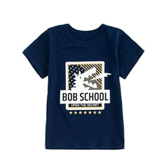 Cartoon Pattern T-Shirts For Kids