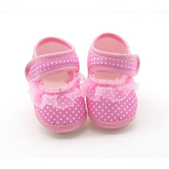 Polka Dot Baby Shoes