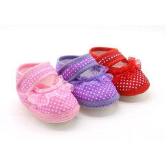 Polka Dot Baby Shoes