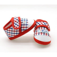 Cotton Plaid First Walkers