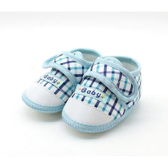 Cotton Plaid First Walkers
