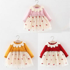 Tutu Dress Girls Long Sleeve