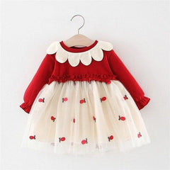 Tutu Dress Girls Long Sleeve