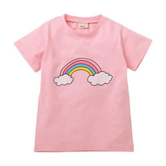 T-shirt Children Pattern Rainbow