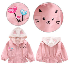 Baby Girl Cartoon Outerwear Casual