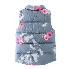 Floral Printed Winter Coat