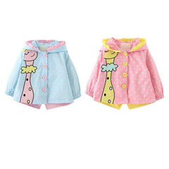 Animal Pattern Girls coat