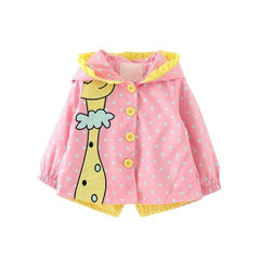 Animal Pattern Girls coat