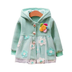 Autumn Winter Baby Girl Jacket