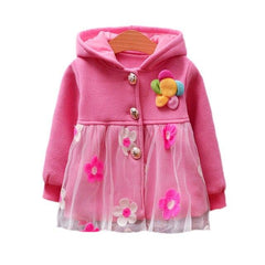 Autumn Winter Baby Girl Jacket
