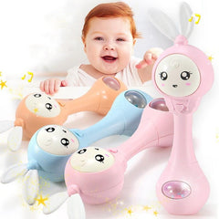Sound and Light Rhythm Induction Baby Rattless