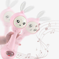 Sound and Light Rhythm Induction Baby Rattless