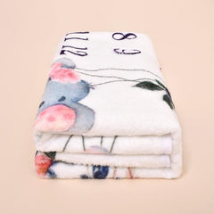 Newborn Baby Blanket Cute Cartoon