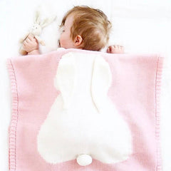 Baby Blanket Stereoscopic Rabbit Ear Style
