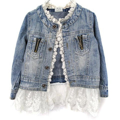 Long Sleeve Button Denim Jacket