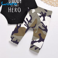 Full Outfits Camo Baby Clothing set