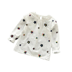 Spring Floral Cotton blouse