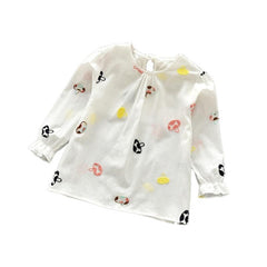 Spring Floral Cotton blouse