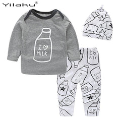 I Love Milk Clothing Set