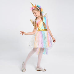 Unicorn Costume Dress For girls