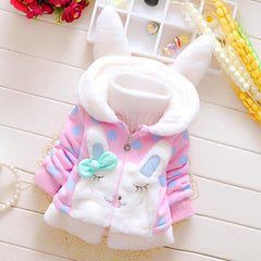 Lovely Rabbit Ear Coat
