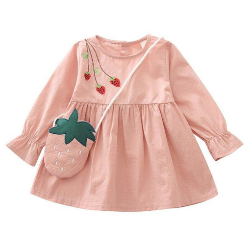 Casual Dress Baby with Sling Bag