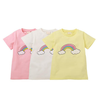 T-shirt Children Pattern Rainbow