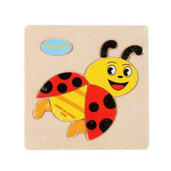 Wooden Puzzle Cute Cartoon Animal