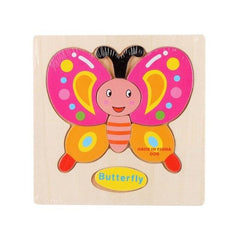Wooden Puzzle Cute Cartoon Animal