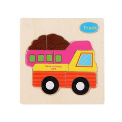 Wooden Puzzle Cute Cartoon Animal