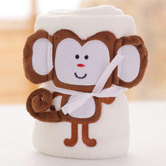 Cartoon Pattern Baby Blanket